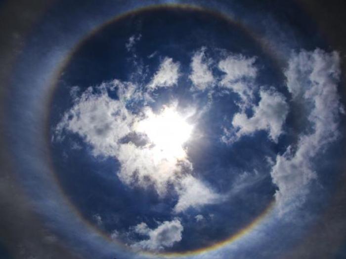 Foto: Mario Nuñez, Halo solar.